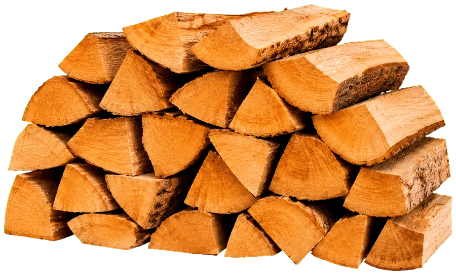 Frisch gespaltenes Buchenholz, sortenrein Buche